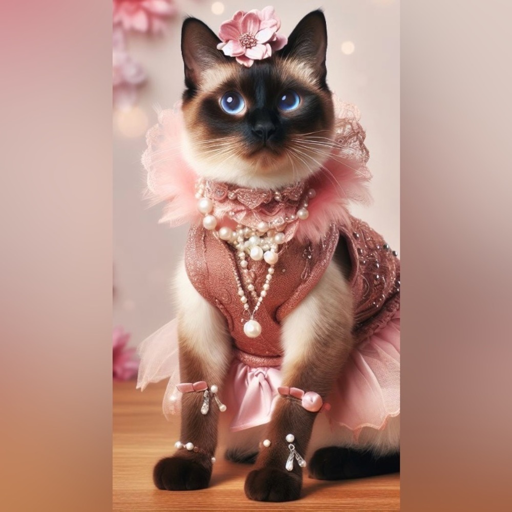“A T-shirt? Again? Really?” —the DressedUpCat